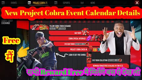 How To Complete Project Cobra Event Free Fire Project Cobra Event