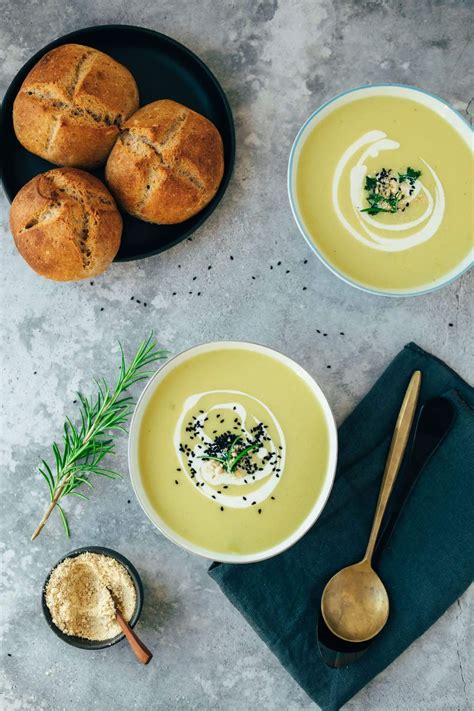 Vegane Kartoffel Lauch Suppe Minuten Vegane Vibes