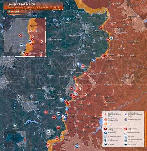 Rybar In English On Twitter Soledar Direction Situation As Of