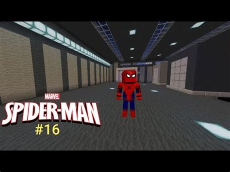 MINECRAFT PE MARVEL HOMEM ARANHA 16 ESTOU PRESO NO LUGAR MAS SEGURO DA