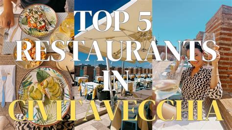 TOP 5 HIDDEN GEM RESTAURANTS IN CIVITAVECCHIA ITALY CRUISE TRAVEL