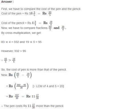 Fractions Rs Aggarwal Class 7 Math Solutions Exercise 2a Cbse Maths