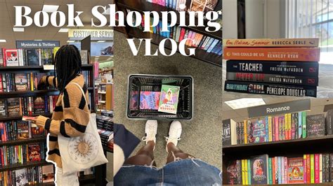 Cozy Bookstore Vlog Spend The Day Book Shopping At Barnes Noble