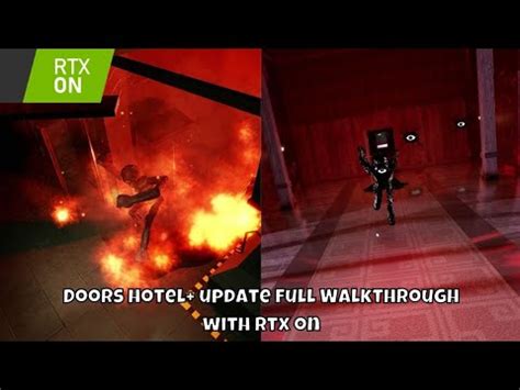 ROBLOX Doors Hotel Update Full Walkthrough With Rtx On YouTube