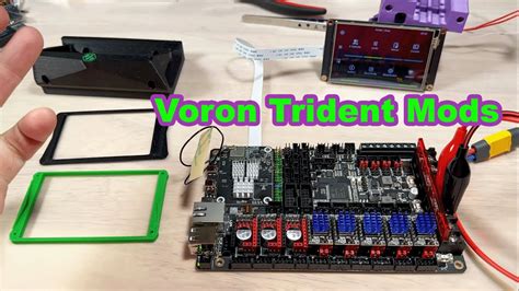 Voron Trident Mods Voron Tap Btt Manta Mp Btt Tft Spi Youtube