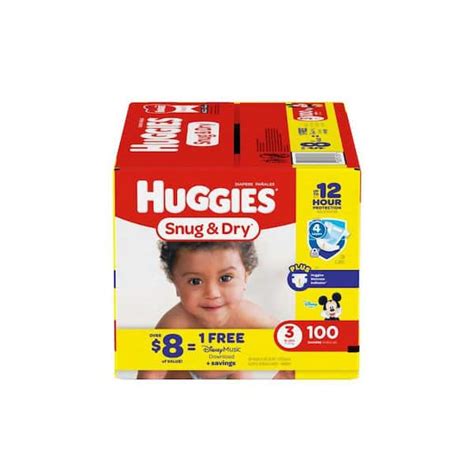 Huggies Snug Dry Diapers Size 4 66 Count 55 Off