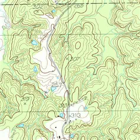 Tenaha East, TX (1984, 24000-Scale) Map by United States Geological ...