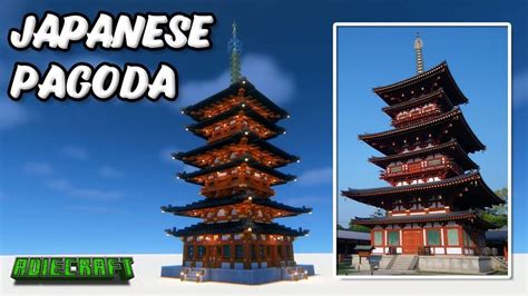 Large Japanese Pagoda In Minecraft Tbm Thebestmods