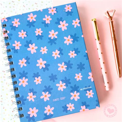 Cuaderno A T D Punto Cero Cuadriculado Daisy Mumi