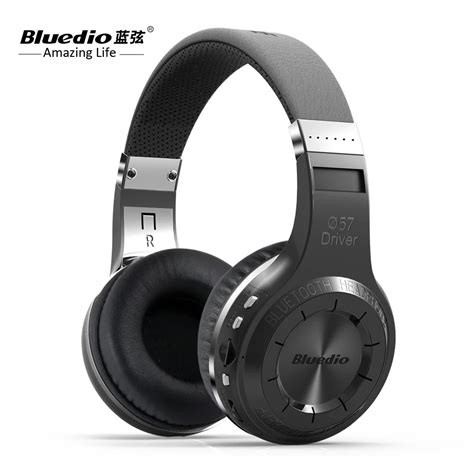 Intelligent Bluetooth H+ Wireless headphones Built in Mic Micro SD/FM ...