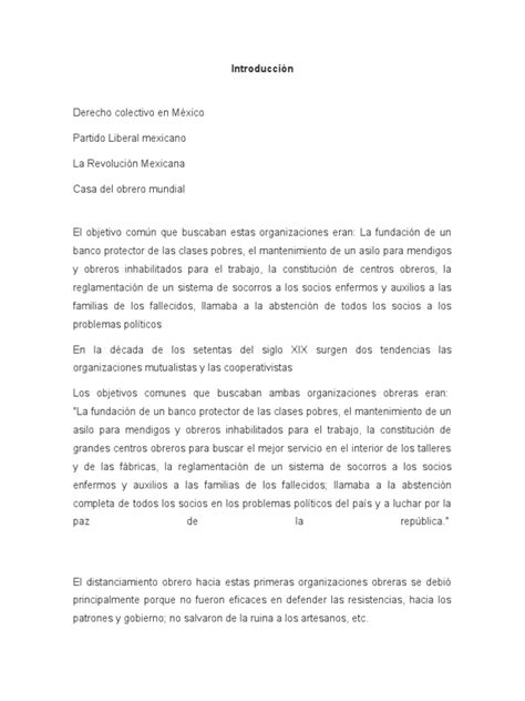 Pdf Historia Del Derecho Colectivo En M Xico Dokumen Tips