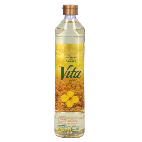 Canola Vita Aceite De Canola Puro 825 Ml H E B México