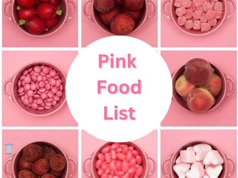 65 Complete Pink Food List To Know Savory To Sweet Handmade Healthy