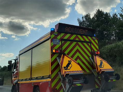 Accident à Saint Brevin les Pins trois poids lourds se percutent