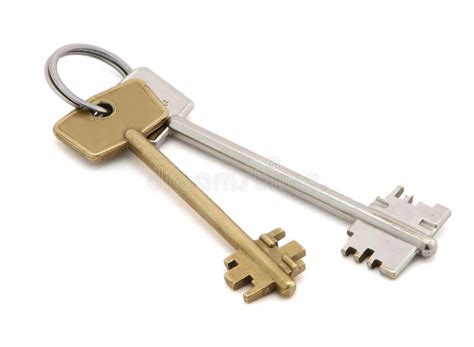 Old Gold Key Stock Photo Image Of Housing Business 14486910