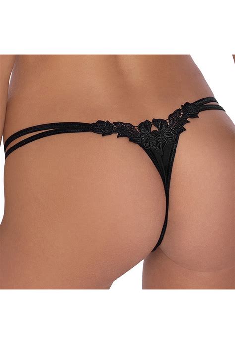 String Mit Spitzendetail Slips Strings Club Hot Fashion