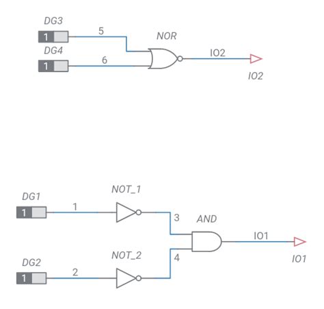 Bubble And Gate De Morgans Theorem Multisim Live