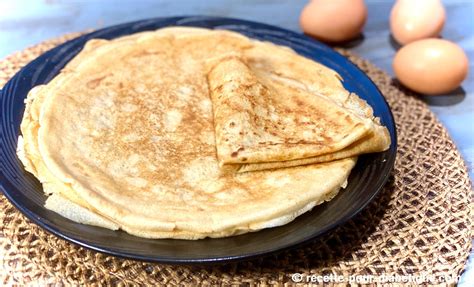 Crêpes à IG Bas à la farine dOrge mondé