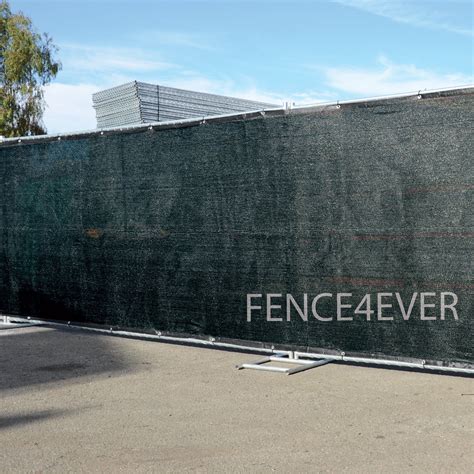 Fence4ever 6' x 50' Black Fence Screen - Walmart.com | Shade cover ...