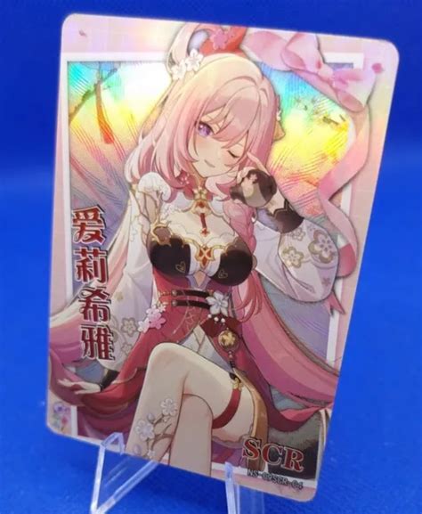 Goddess Story Tcg Waifu Card Scr Karte Ns Scr Elysia Honkai