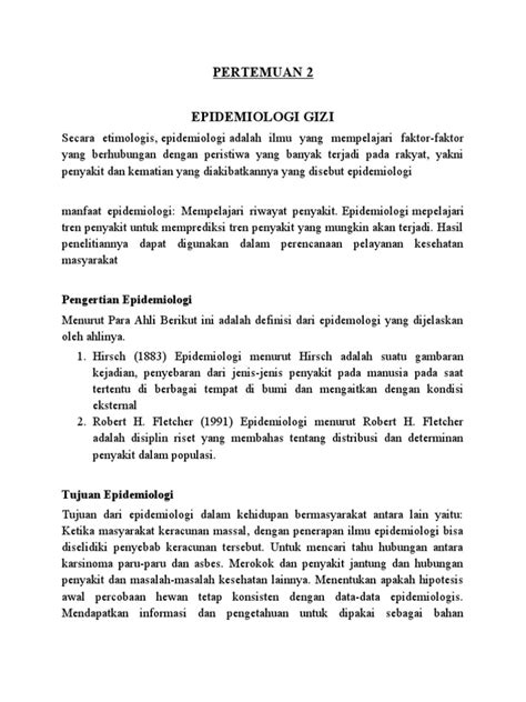 Materi Epidemiologi Gizi Pdf