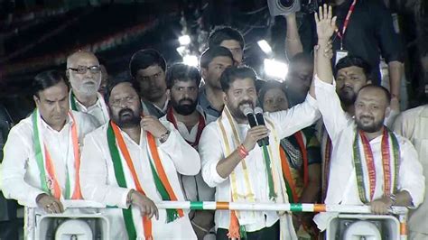 Congress Must Win For Hyderabad’s Development Cm Revanth Reddy Indtoday