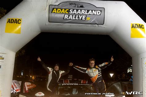 Reiter Max Nemenich Conny Peugeot Rally Adac Saarland Rallye