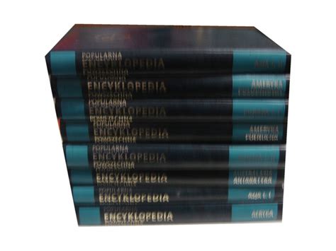 POPULARNA ENCYKLOPEDIA KOMPLET 8 KSIĄŻEK 12375440442 Książka Allegro