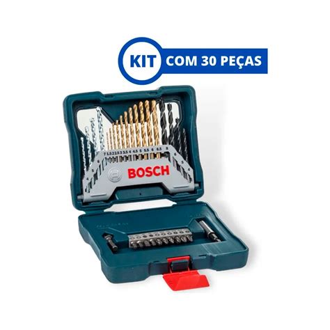 Jogo de Brocas e Bits 43 peças Bosch X Line Profissional Bosch 2607017510