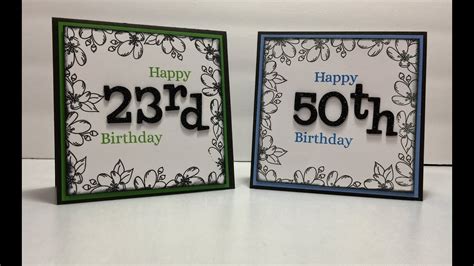 50th Birthday Card Ideas Diy - Printable Form, Templates and Letter