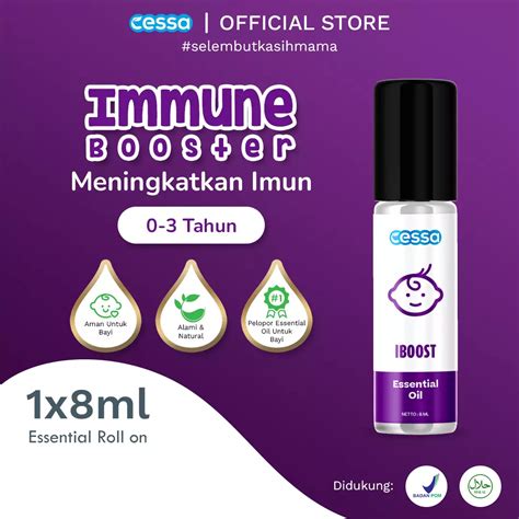 Jual Cessa Cessa Baby Immune Booster Essential Oil Meningkatkan Daya