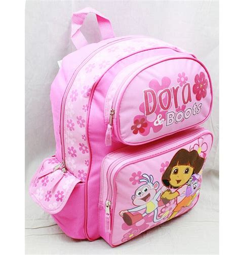 Backpack - Dora the Explorer - Boots Pink (Large School Bag) New 81612# ...