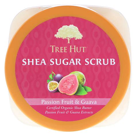 Tree Hut Shea Sugar Scrub Passion Fruit Guava Oz G Iherb