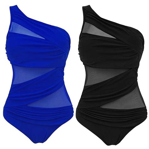 Hot Plus Size Women One Piece Swimsuit Push Up Bikini Swimwear Bathing