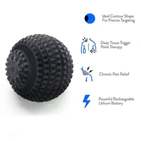 Electric Massage Ball Four Speed Vibrating Massage Ball Cjdropshipping