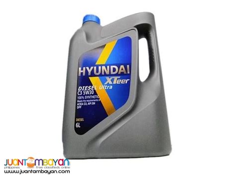 Hyundai XTeer C3 5W30 100% Synthetic 6 Liters