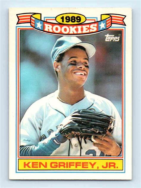 Topps Rookies Ken Griffey Jr Rookie Seattle Mariners Ebay