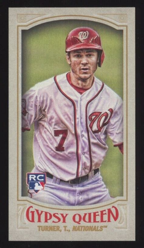 Topps Gypsy Queen Trea Turner Mini Box Variations Nationals Rc