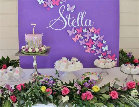 Butterflies Birthday Stellas Beautiful Butterfly Birthday Party