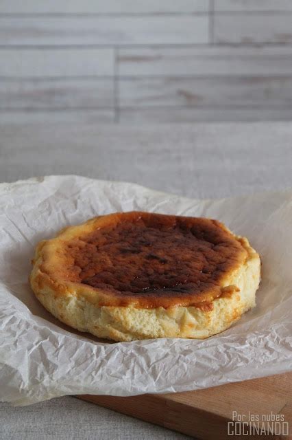 Por las nubes cocinando Tarta de Queso de La Viña