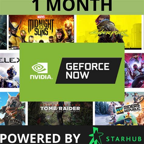 Jual Ui Geforce Now Cloud Gaming Starhub Singapura Bulan Private