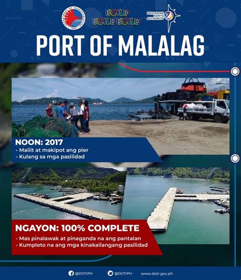 Dotr Completes Malalag Davao Del Sur Port Rehab