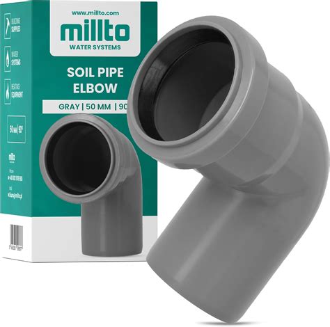 Millto™ Plastic Elbow 50 X 50 Mm 90º Polypropylene Elbow Waste Water