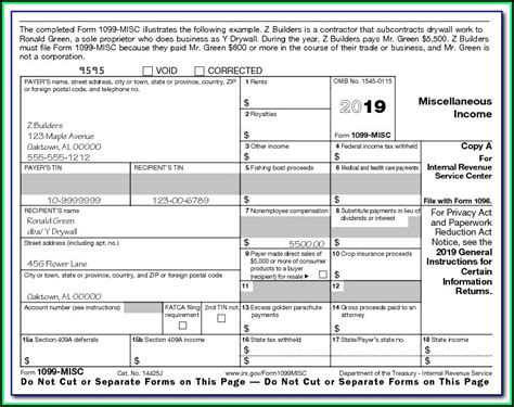 Download Form 1099 Misc 2018 Form Resume Examples L71x2ky3mx