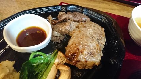 【閉店】千葉中央、超力のハンバーグランチ 焼肉店ならではの肉汁溢れる豪快なハンバーグ 孤高の千葉グルメ