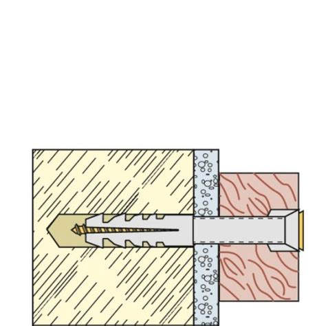 Fischer Chevilles universelles nylon S diamètre 8 en boîte de 1300