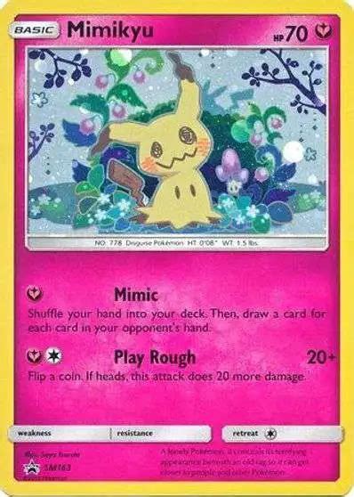 Pokemon Sun Moon Promo Single Card Holo Rare Mimikyu Sm Toywiz