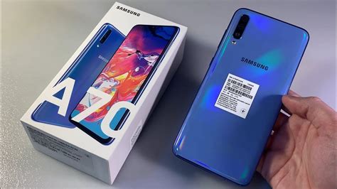 Обзор Samsung Galaxy A70 6 128 A705F YouTube