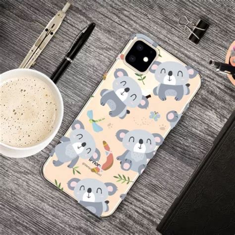 Lief Flexibel Koala Hoesje IPhone 11 TPU Case Doorzichtig