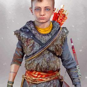 Atreus God Of War Paint By Numbers Numeral Paint Kit